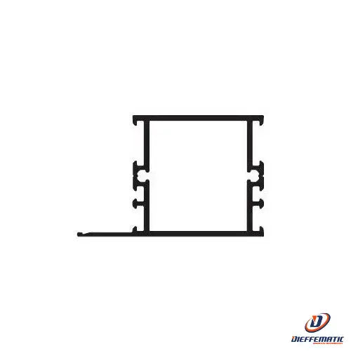 Profilo Verticale Anta Maggiorata L=4800 Alu48 Ditec Entrematic Pmv9821g48 Porta Online Sale