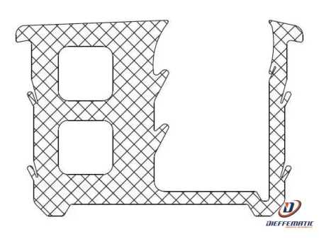 Guarnizione Per Vetro 10mm Pam 30 Ditec Entrematic Pmrgr214130 Automazione Porta For Sale