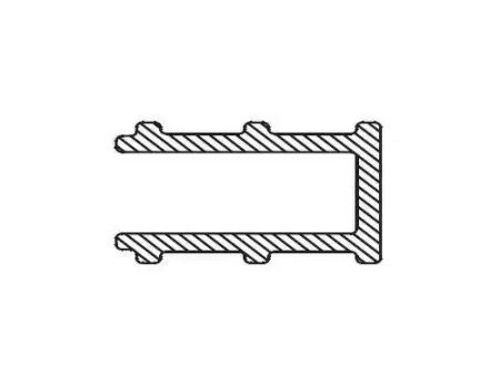 Profilo In Plastica Per Guida Di Scorrimento   Barra Ditec Entrematic Pmv9827v23 Online Hot Sale