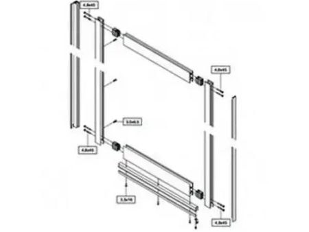 Kit Accessori Anta Mobile Pam 16 Ditec Entrematic Pmkam16 Automazione Automatico Discount